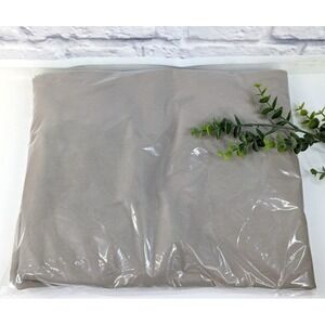 NWOT-READ! $59😍Ballard‎ Designs Couture Chair Slipcover Twill Pleated Taupe